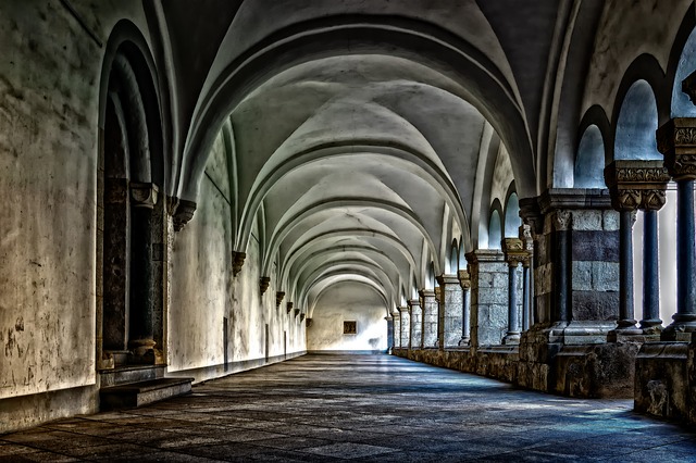 architektura kláštera